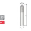 CHAMFER END MILL. Z4 D4 90º ALTIN