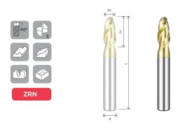 Z2 HELICE 40o ZRN Serie Normal_FRESA ESFERICA ALUMINIO RECUBRIMIENTO ZRN 260x185 1 1