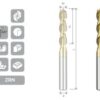 ALUMINIUM END MILL Z2 d12 LONG ZRN