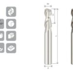 ALUMINIUM END MILL Z2 d3