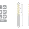 ALUMINIUM END MILL Z3 d10 LONG ZRN