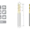 ALUMINIUM END MILL Z3 d12 ZRN